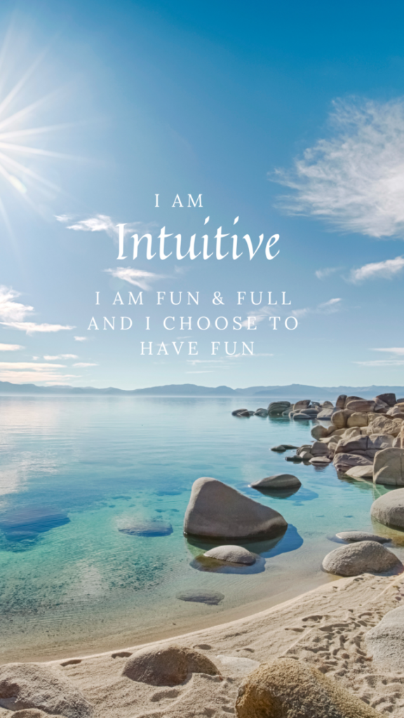 Intuitive SolePath 2 - I am fun and full and I choose to have fun